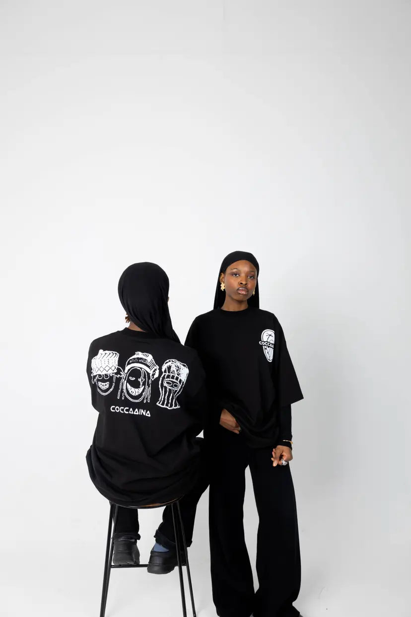 Oversized Culture T-Shirt With Crew Neck
