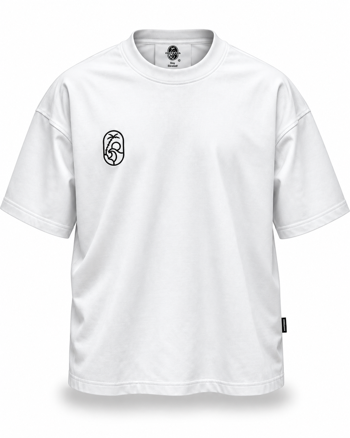 Maison Kyna Signature White T-Shirt