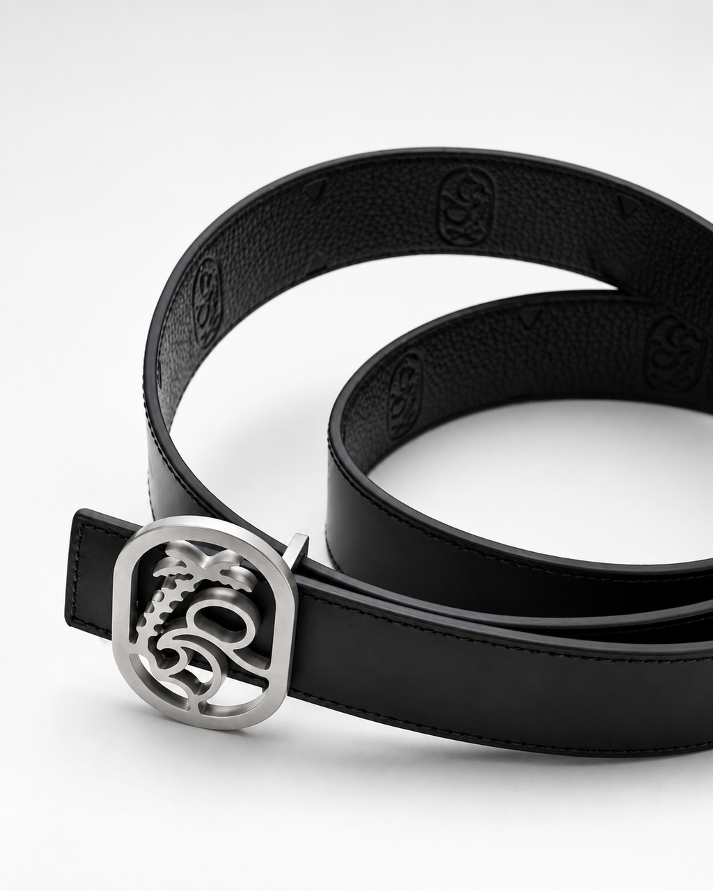 Maison Kyna Signature Reversible Leather Belt